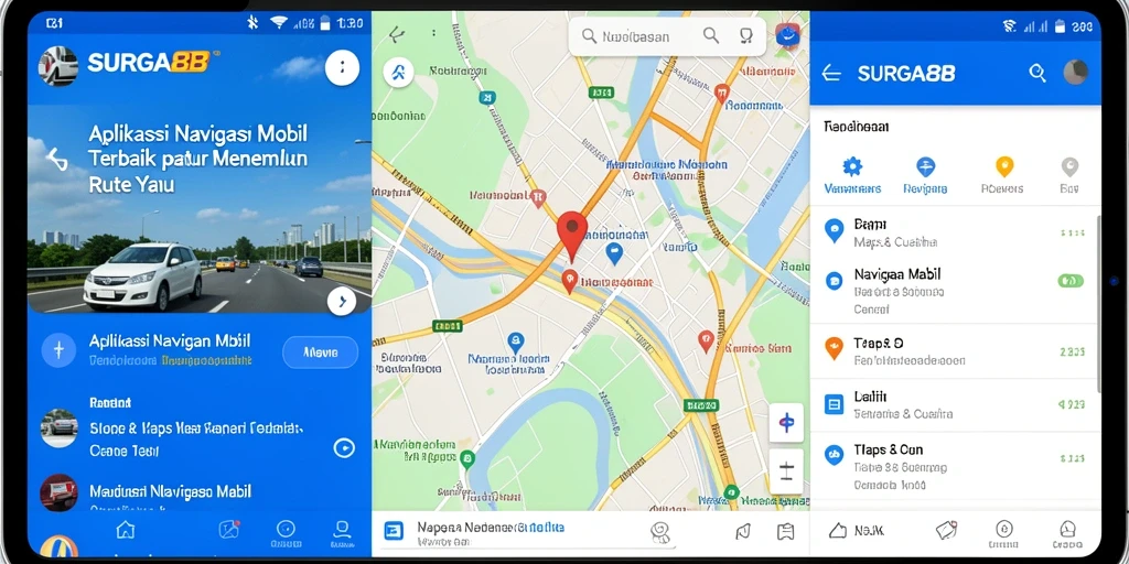Antarmuka aplikasi SURGA88 yang intuitif dan informatif.