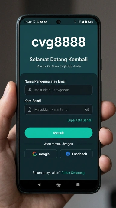 Masuk ke Akun cvg8888 Anda dengan Mudah
